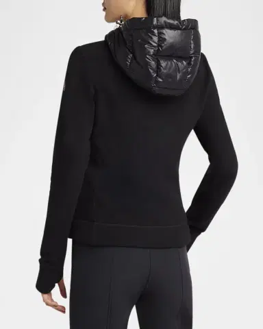 Moncler Grenoble Padded Down Zip-Up Hoodie Cardigan | Thumbnail 3