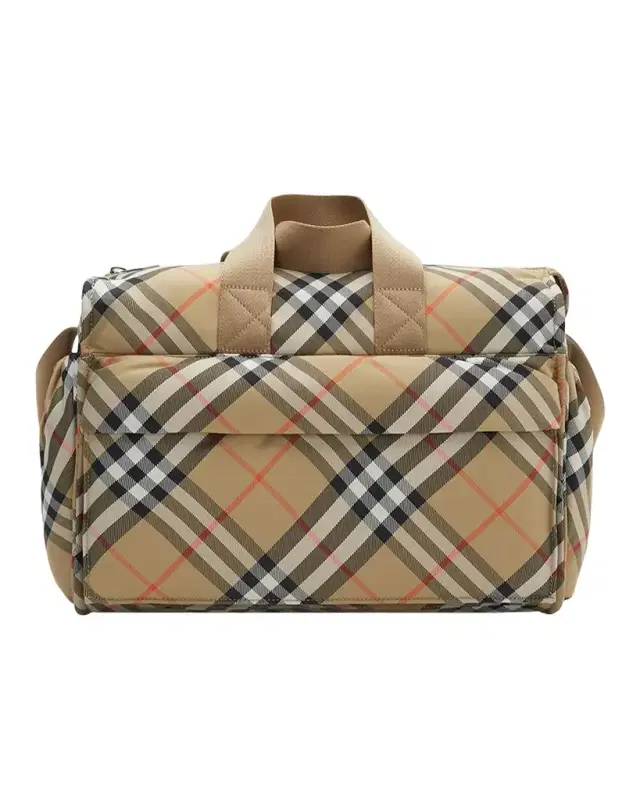 Check-Print Diaper Bag