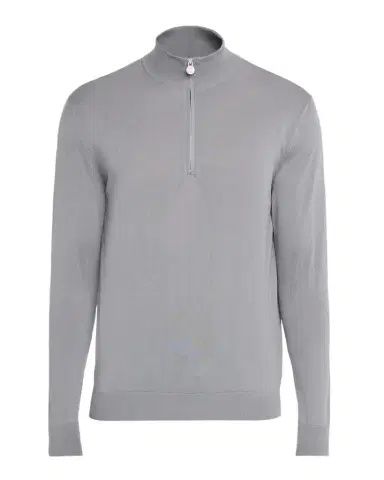 Kiton Men's Wool Half-Zip Sweater | Thumbnail 1