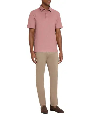 Brioni Men's Jersey Pique Polo Shirt | Thumbnail 1