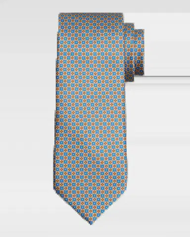 Stefano Ricci Men's Connected Medallion Silk Tie | Thumbnail 2 Stefano Ricci Men's Connected Medallion Silk Tie | Thumbnail 2