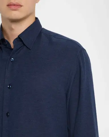 Brioni Men's Cotton and Cashmere Sport Shirt | Thumbnail 5