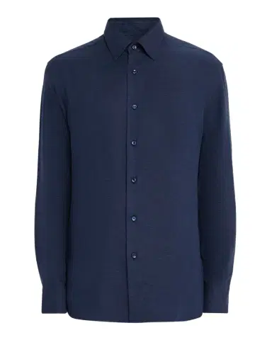 Brioni Men's Cotton and Cashmere Sport Shirt | Thumbnail 1
