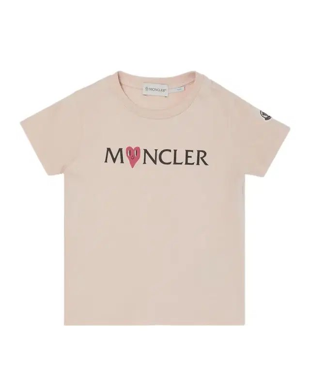 Girl 's Heart Logo-Print Short-Sleeve T-Shirt