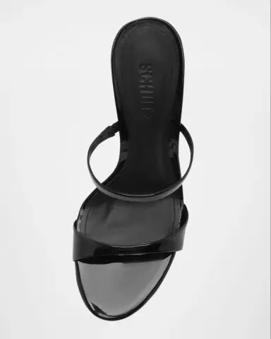Schutz Jessica Patent Stiletto Mule Sandals | Thumbnail 4 Schutz Jessica Patent Stiletto Mule Sandals | Thumbnail 4