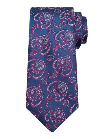 Charvet Men 's Petite Geometric Silk Tie | Thumbnail 1