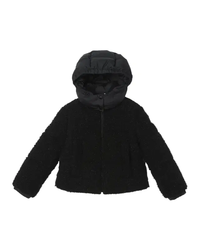 Moncler Girl 's Zambaga Sparkly Hooded Down Jacket