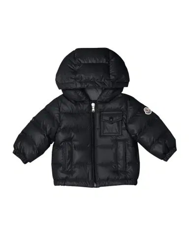 Moncler Boy 's Mesles Hooded Down Jacket, Size 6M-3 | Thumbnail 1 Moncler Boy 's Mesles Hooded Down Jacket, Size 6M-3 | Thumbnail 1