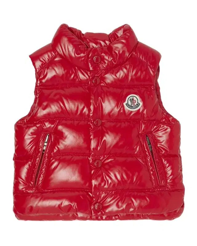 Moncler Boy 's Bernard Quilted Down Vest, Size 12M-3