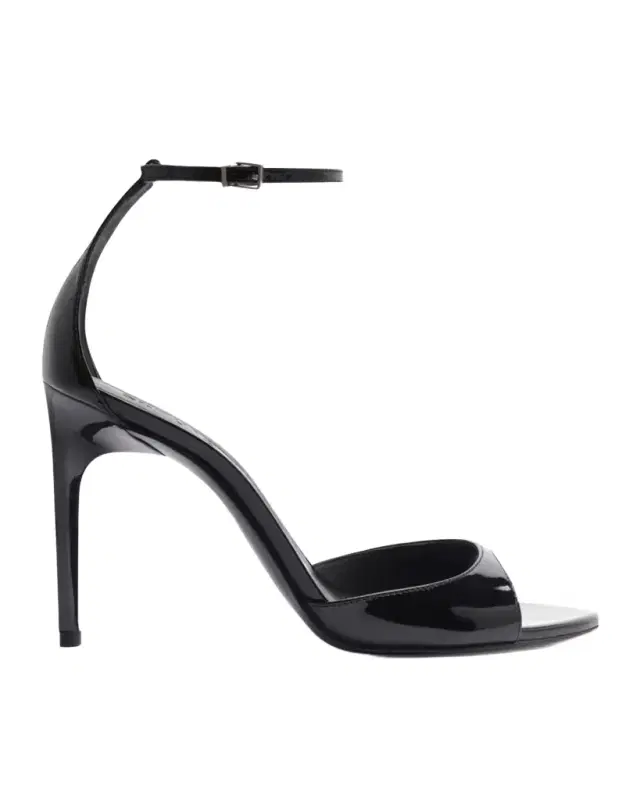 Schutz Scarlett Patent Leather Stiletto Sandals