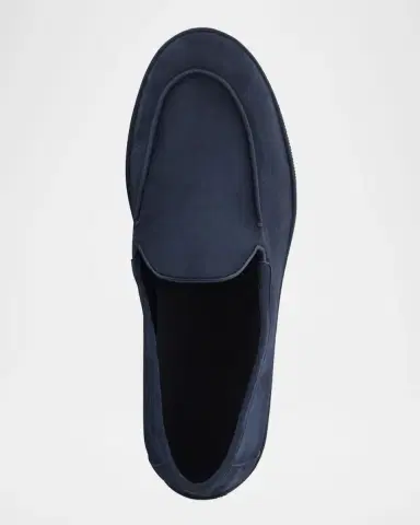 Giorgio Armani Men's Suede Sneaker Loafers | Thumbnail 3