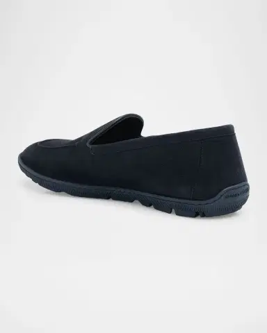 Giorgio Armani Men's Suede Sneaker Loafers | Thumbnail 4