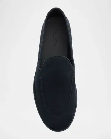 Giorgio Armani Men's Suede Sneaker Loafers | Thumbnail 6