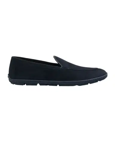 Giorgio Armani Men's Suede Sneaker Loafers | Thumbnail 1