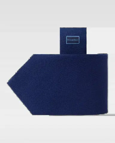 Stefano Ricci Men's Micro-Jacquard Wool and Silk Tie | Thumbnail 2