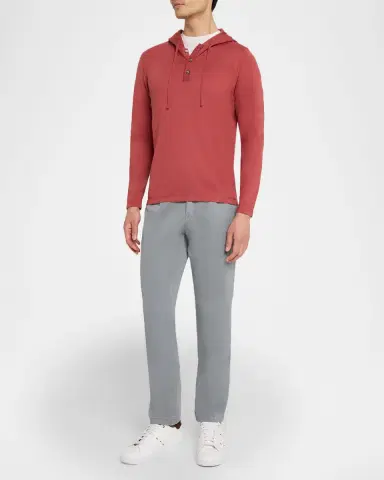 Sartorio Men 's Darted Straight-Fit Pants | Thumbnail 2