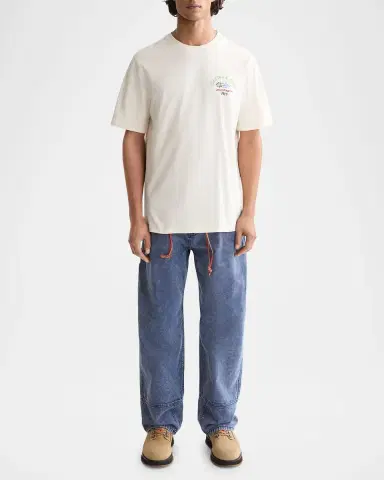 Scotch & Soda Men's Graphic Crewneck T-Shirt | Thumbnail 2 Scotch & Soda Men's Graphic Crewneck T-Shirt | Thumbnail 2