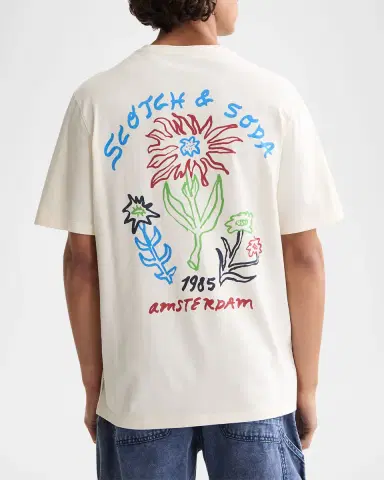 Scotch & Soda Men's Graphic Crewneck T-Shirt | Thumbnail 3 Scotch & Soda Men's Graphic Crewneck T-Shirt | Thumbnail 3