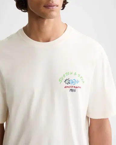 Scotch & Soda Men's Graphic Crewneck T-Shirt | Thumbnail 5 Scotch & Soda Men's Graphic Crewneck T-Shirt | Thumbnail 5