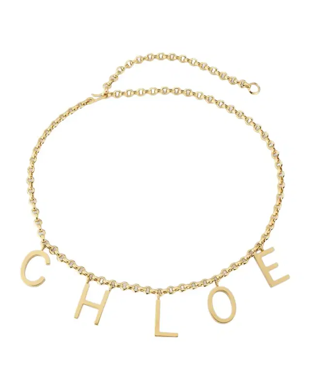 Chloe Logo Letters Belt