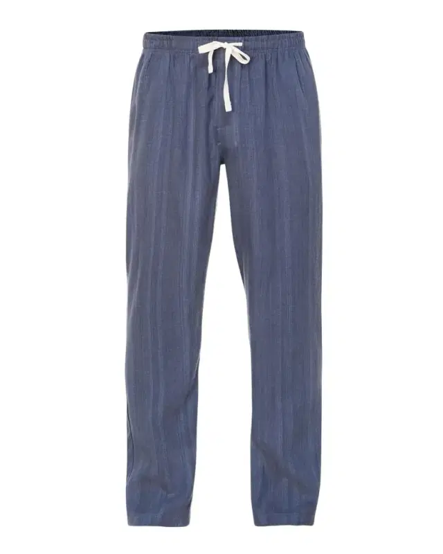 Majestic International Men 's Summer Woven Stripe Lounge Pants