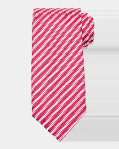 Charvet Men's Silk Multi-Stripe Tie | Thumbnail 2 Charvet Men's Silk Multi-Stripe Tie | Thumbnail 2