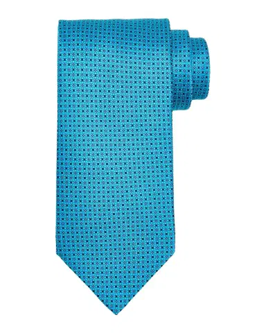 Stefano Ricci Men's Connected Geo Floral Silk Tie | Thumbnail 1