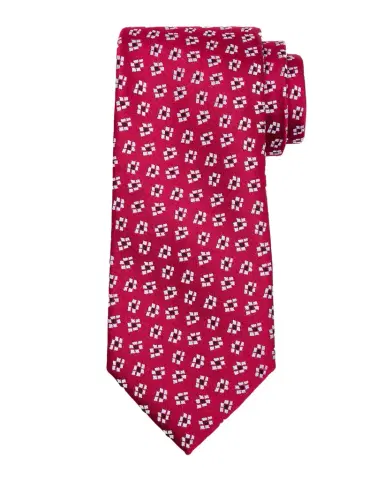 Charvet Men 's Jacquard Woven Geometric Silk Tie | Thumbnail 1 Charvet Men 's Jacquard Woven Geometric Silk Tie | Thumbnail 1