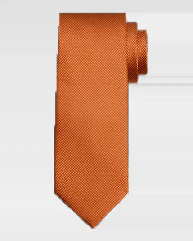 Stefano Ricci Men's Micro-Houndstooth Silk-Blend Tie | Thumbnail 2 Stefano Ricci Men's Micro-Houndstooth Silk-Blend Tie | Thumbnail 2