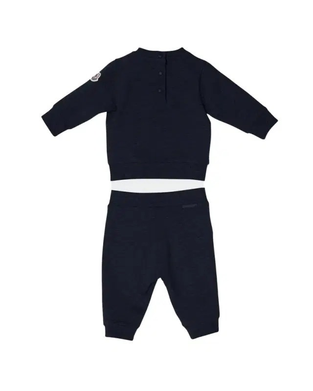 Moncler Boy 's Teddy Bear Logo Sweatshirt & Sweatpants, Size 6M-3