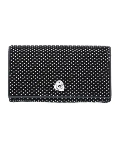 MICHELLE WILHITE Olivia Flap Rhinestone Clutch Bag | Thumbnail 1