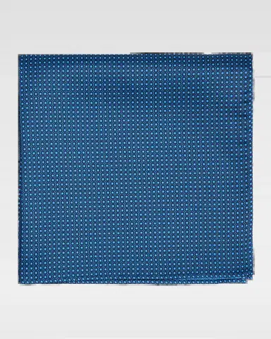 Stefano Ricci Men's Micro-Geometric Silk Pocket Square | Thumbnail 2 Stefano Ricci Men's Micro-Geometric Silk Pocket Square | Thumbnail 2