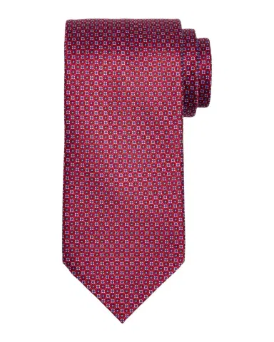 Stefano Ricci Men's Connected Geo Floral Silk Tie | Thumbnail 1