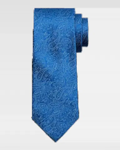 Charvet Men 's Multi-Paisley Silk Tie | Thumbnail 2