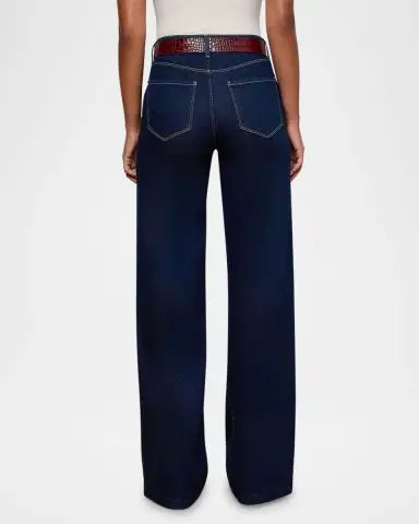 L 'AGENCE Clayton High Rise Wide-Leg Jeans | Thumbnail 2