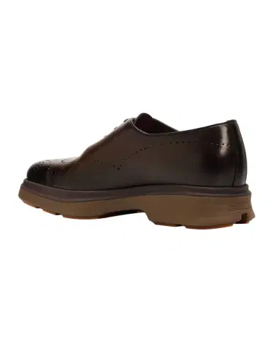 Santoni Men's Easy Nova Leather Brogue Oxford Shoes | Thumbnail 1 Santoni Men's Easy Nova Leather Brogue Oxford Shoes | Thumbnail 1