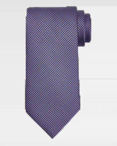Stefano Ricci Men's Micro-Stripe Silk-Blend Tie | Thumbnail 2