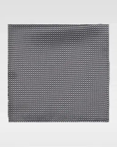 Stefano Ricci Men's Micro-Geometric Silk Pocket Square | Thumbnail 2 Stefano Ricci Men's Micro-Geometric Silk Pocket Square | Thumbnail 2