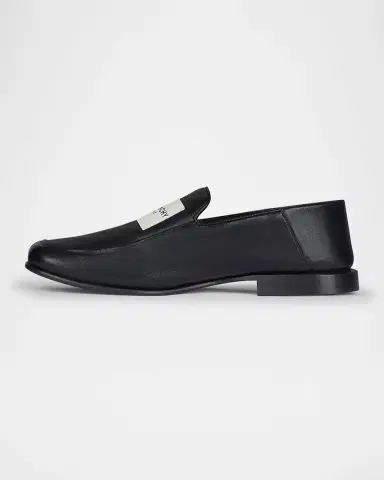 Givenchy Logo Label Leather Loafers | Thumbnail 4