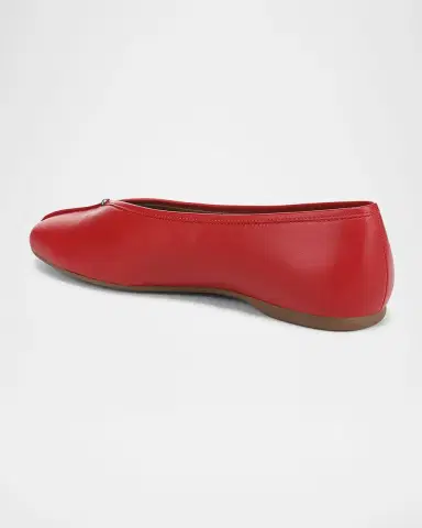 Vince Ori Leather Ballet Flats | Thumbnail 4 Vince Ori Leather Ballet Flats | Thumbnail 4