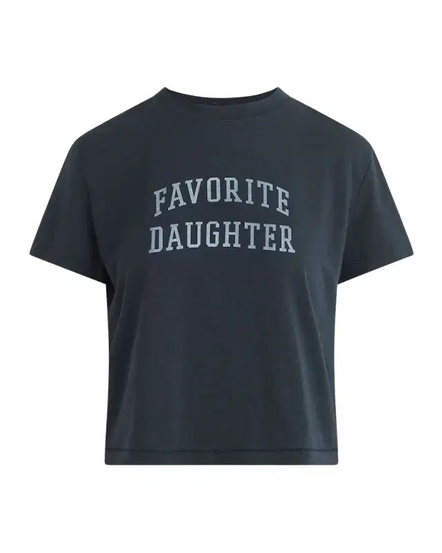Favorite Daughter Cropped Collegiate T-Shirt