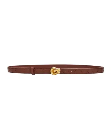 Bottega Veneta Intrecciato Leather Knot Belt | Thumbnail 1