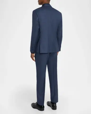 Emporio Armani Men 's Wool-Blend Sharkskin G Line Suit | Thumbnail 3