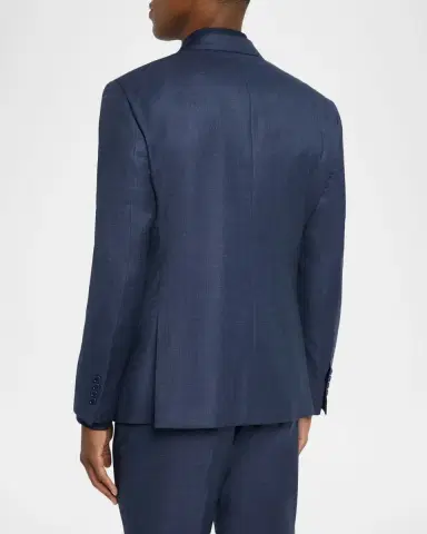 Emporio Armani Men 's Wool-Blend Sharkskin G Line Suit | Thumbnail 5