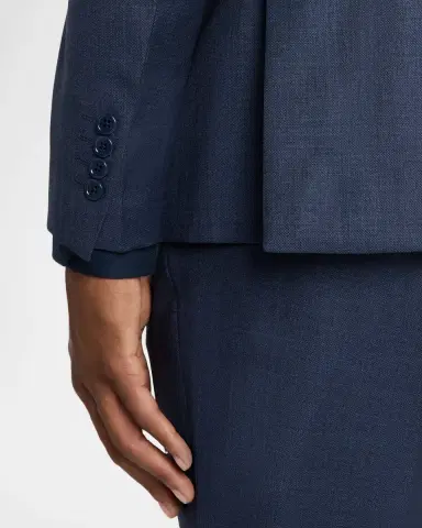 Emporio Armani Men 's Wool-Blend Sharkskin G Line Suit | Thumbnail 9