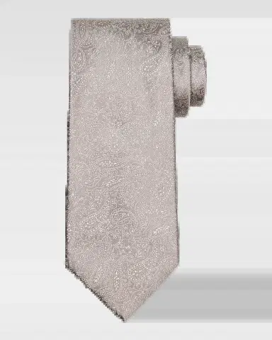 Charvet Men 's Multi-Paisley Silk Tie | Thumbnail 2 Charvet Men 's Multi-Paisley Silk Tie | Thumbnail 2