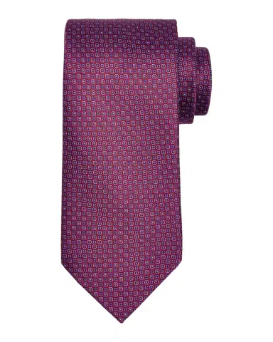 Stefano Ricci Men's Micro-Geometric Silk Tie | Thumbnail 1