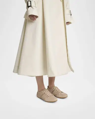 Givenchy Mesh And Suede Slim Low-Top Sneakers | Thumbnail 2