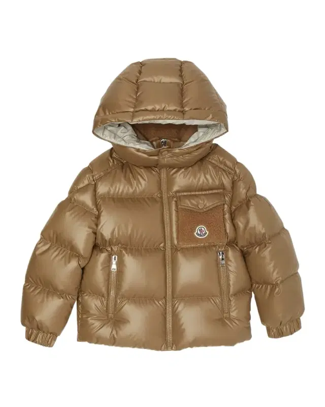 Moncler Boy 's Yule Hooded Down Jacket