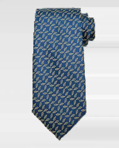 Charvet Men 's Petite Tassel Silk Tie | Thumbnail 2